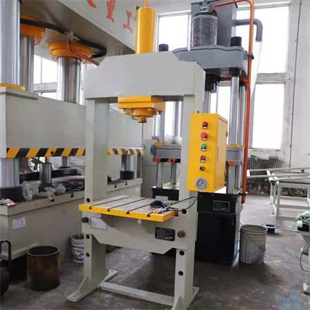 120 tonn C-ramme hydraulisk presse med tegning for høyhastighets 4-kolonne hydraulisk pressemaskin