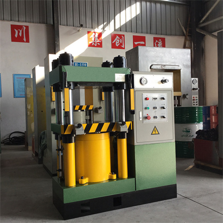 4-søylet hydraulisk pressemaskin Kina 4-søylets servosystem Hydraulisk pressemaskin med høy presisjon i aluminium