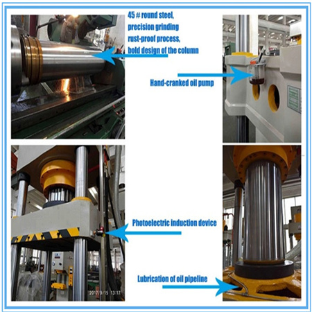 Rustfritt stål Pot Making Machine For Smiing Damaskus Hydraulisk Press Til salgs Australia Sink Gurgle Når