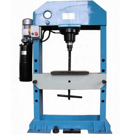 Pneumatisk hydraulisk presse- og kliningsmaskin for platetilpasning