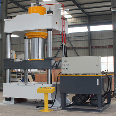 Cnc hydraulisk press hullmaskin med tre sylindre rørhullsstanser for stålhyller
