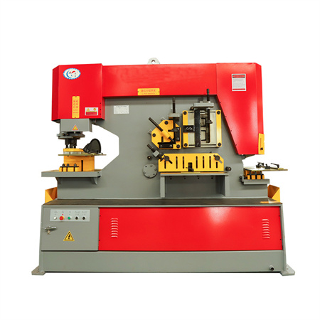 Iron Worker Press Hydraulisk Press Fabrikkprodusent Jernarbeider Automatisk hydraulisk skjære- og kantpressemaskin