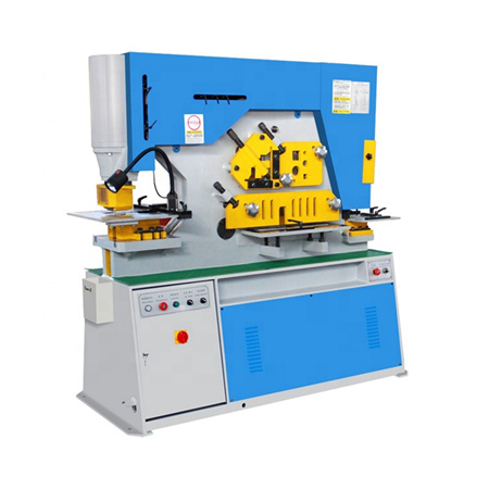 Produksjon CNC Ironworker Machine stansing og skjæring til salgs Kina Hydraulisk pressing av metallprodukter