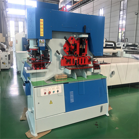 Laget i Kina Q3516 120 tonn hydraulisk jernarbeidersaks Stål stanse- og skjæremaskin Hydraulisk jernbearbeidingsmaskin