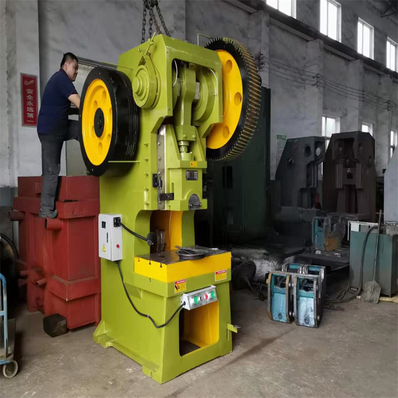 J23 Series Mechanical Power Press 250 til 10 tonns stansemaskin for metallhullsstansing