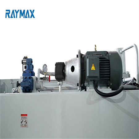 4*2500 mm giljotin CNC hydraulisk skjæremaskin for jernplater, cnc-skjæremaskin