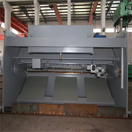 Europeisk standard skjæremaskin for metallplater i rustfritt stål / skjæremaskin for jernplater / skjæremaskin for giljotiner