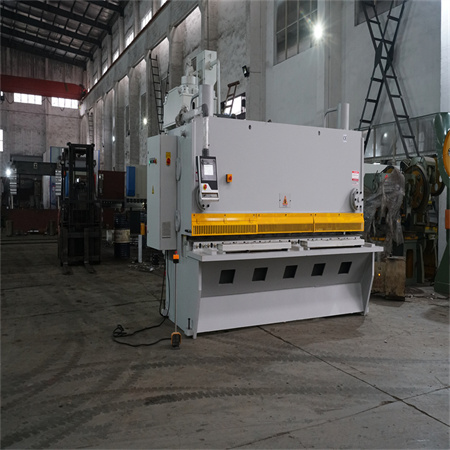 QC11K giljotin NC metallplate skjæremaskin produsent shearer supply hydraulisk stålplate klippemaskin til salgs