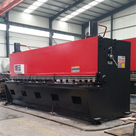 Håndskjærende metallskjæremaskiner CNC hydraulisk vinkelskjæremaskin for jernskjæring
