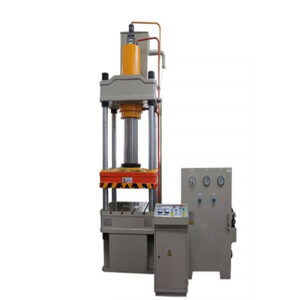 Rustfritt stål kokekar Making Machine Automatisk fire kolonne hydraulisk pressemaskin