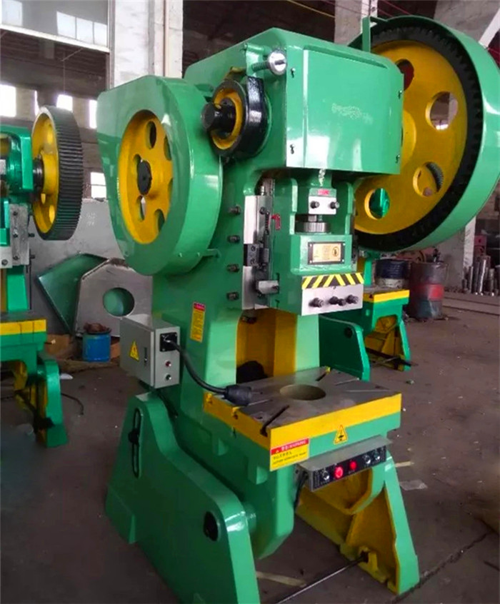 J23-serien 10 tonns pneumatisk kraftpresse stansemaskin i aluminiumslokk